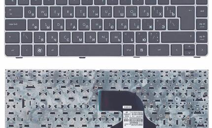 Клавиатура для HP ProBook (4330S, 4331s, 4430s, 4431s, 4435s, 4436s) Black, (Gray Frame), RU