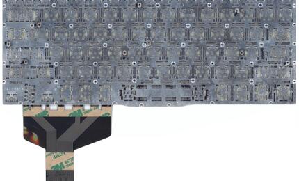 Клавиатура для ноутбука Sony Vaio Fit SVF13N12, SVF13N13, SVF13N15, SVF13N18, SVF13N19, SVF13N190S, SVF13N190X, SVF13N1F4E, SVF13N290X, SVF13N24CXB, SVF14, Black, (No Frame) RU - фото 3