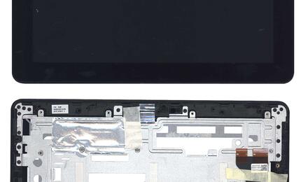 Матрица с тачскрином (модуль) для Asus MeMO Pad 10 (ME102A) V4.0 черный с рамкой. Сняты с аппаратов