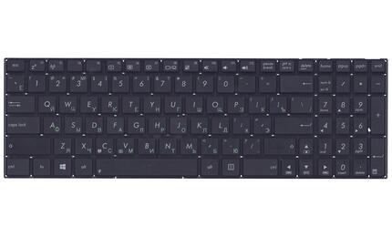 Клавиатура для ноутбука Asus (X551, X551CA) Black, (No Frame) RU - фото 2