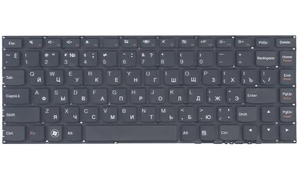 Клавиатура для ноутбука Lenovo IdeaPad (U400) Black, (No Frame), RU - фото 2