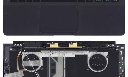 Клавиатура для ноутбука Samsung (NP900X3C) Black с подсветкой (Light), (Black TopCase), RU