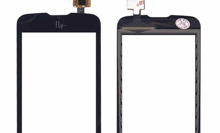 Тачскрин (Сенсорное стекло) для смартфона Fly IQ238 Jazz черный