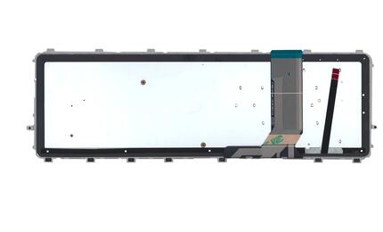 Клавиатура для ноутбука HP Envy (15-j000, Envy 15T-J, Envy 15Z-J, Envy 17-J, Envy 17T-J) с подсветкой (Light) Black, (Silver Frame) RU - фото 3