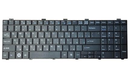 Клавиатура для ноутбука Fujitsu LifeBook (AH530, AH531, NH751) Black, RU (горизонтальный энтер) - фото 2