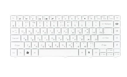 Клавиатура для ноутбука Gateway (NV49C), Parkard Bell EasyNote NM85 White, RU - фото 2