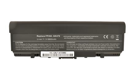 Усиленная аккумуляторная батарея для ноутбука Dell GK479 Inspiron 1520 10.8V Black 6600mAh OEM Усиленная аккумуляторная батарея для ноутбука Dell GK479 Inspiron 1520 10.8V Black 6600mAh OEM