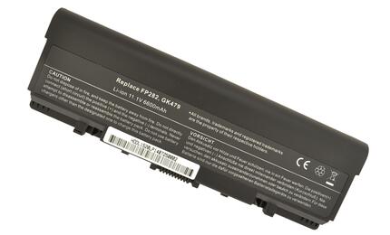 Усиленная аккумуляторная батарея для ноутбука Dell GK479 Inspiron 1520 10.8V Black 6600mAh OEM Усиленная аккумуляторная батарея для ноутбука Dell GK479 Inspiron 1520 10.8V Black 6600mAh OEM - фото 4