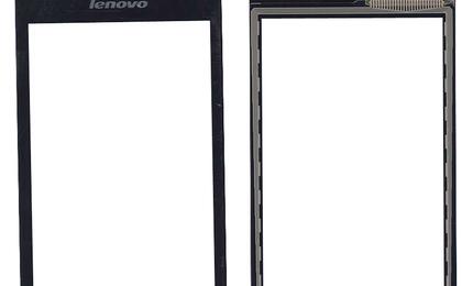 Тачскрин (Сенсорное стекло) для смартфона Lenovo IdeaPhone A319 черный