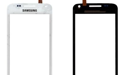 Тачскрин (Сенсорное стекло) для смартфона Samsung Galaxy W GT-I8150 белый