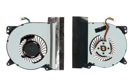 Вентилятор для ноутбука Asus ROG G750J, G750JW, G750JH, G750JM, G750JS, G750JW, G750JZ, G750V, VER-1 12V 0.6A 4-pin ADDA