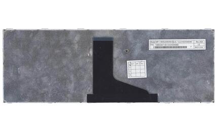 Клавиатура для ноутбука Toshiba Satellite (C840, C840D, C845, C845D, L800, L830, L835, L840, L840D, L845, L845D, M840, M845, P840, P840T, P845, P845T) Black, (Gray Frame) RU - фото 3