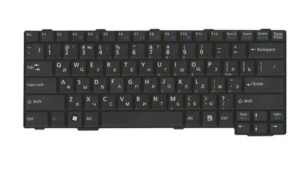 Клавиатура для ноутбука Fujitsu-Siemens LifeBook (S760, E751, T901, S751, S762 ) Black, RU - фото 2