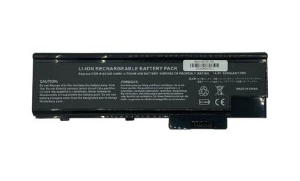 Аккумуляторная батарея для ноутбука Acer QC192 Aspire 1410 14.8V Black 5200mAh OEM Аккумуляторная батарея для ноутбука Acer QC192 Aspire 1410 14.8V Black 5200mAh OEM