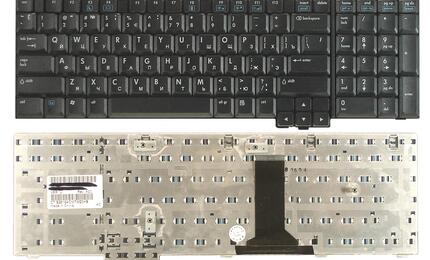 Клавиатура для ноутбука HP Compaq 8710P, 8710W Black, RU