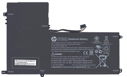 Аккумуляторная батарея для планшета HP AT02XL ElitePad 900 G1 (D3H85UT) 7.4V Black 3200mAh Orig
