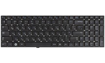 Клавиатура для ноутбука Samsung (Q530) Black, (No Frame), RU - фото 2
