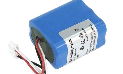 Аккумулятор для пылесоса iRobot Roomba 380, 380T 3.5Ah 7.2V синий