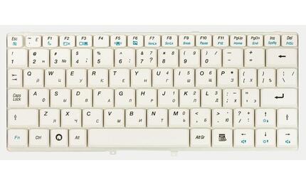 Клавиатура для ноутбука Lenovo IdeaPad (S9, S10) White, RU - фото 2