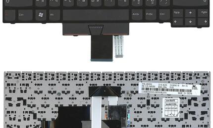 Клавиатура для ноутбука Lenovo ThinkPad Edge (E430, E430C, E435), с указателем (Point Stick) Black, RU