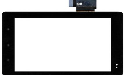 Тачскрин (Сенсорное стекло) для планшета Huawei Ideos S7 Slim S7-201u черный