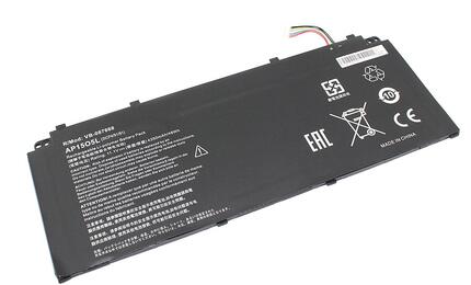 Аккумуляторная батарея для ноутбука Acer AP1505L Chromebook R13 CB5-312T 11.1V Black 4350mAh OEM Аккумуляторная батарея для ноутбука Acer AP1505L Chromebook R13 CB5-312T 11.1V Black 4350mAh OEM