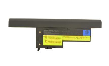 Аккумуляторная батарея для ноутбука Lenovo-IBM 92P1168 ThinkPad X60 14.8V Black 5200mAh OEM Аккумуляторная батарея для ноутбука Lenovo-IBM 92P1168 ThinkPad X60 14.8V Black 5200mAh OEM