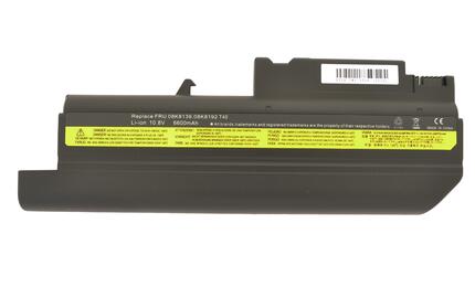 Усиленная аккумуляторная батарея для ноутбука Lenovo-IBM 08K8194 ThinkPad T42 10.8V Black 6600mAh OEM Усиленная аккумуляторная батарея для ноутбука Lenovo-IBM 08K8194 ThinkPad T42 10.8V Black 6600mAh OEM
