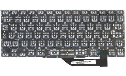 Клавиатура для ноутбука Apple MacBook Pro A1398 (2012, 2013, 2014, 2015 года) Black, (No Frame), RU (вертикальный энтер) - фото 2