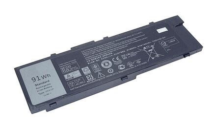 Аккумуляторная батарея для ноутбука Dell T05W1 Precision 15 7520 11.4V Black 7950mAh Аккумуляторная батарея для ноутбука Dell T05W1 Precision 15 7520 11.4V Black 7950mAh