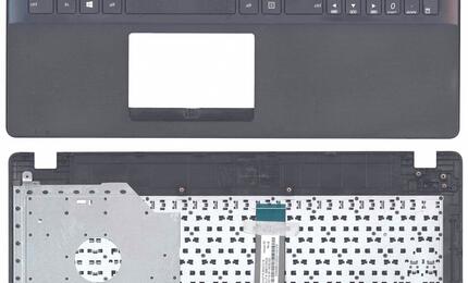 Клавиатура для ноутбука Asus (X551) Black, (Black TopCase), RU
