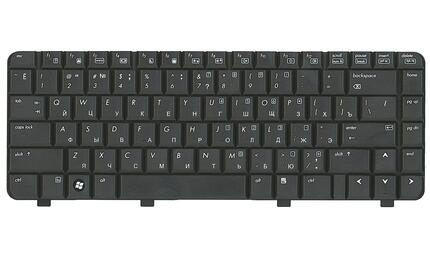 Клавиатура для ноутбука HP (530) Black, RU - фото 2