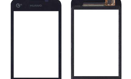 Тачскрин (Сенсорное стекло) для смартфона Huawei U8620 черный
