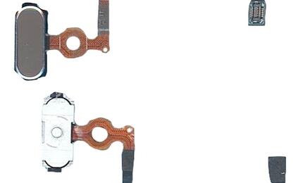 Кнопка HOME в сборе с механизмом и шлейфом для Samsung Galaxy S6 Edge SM-G925F золотая