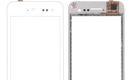 Тачскрин (Сенсорное стекло) для смартфона Fly IQ255 Pride белый