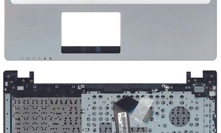 Клавиатура для ноутбука Asus (K56) Black, (Silver TopCase), RU