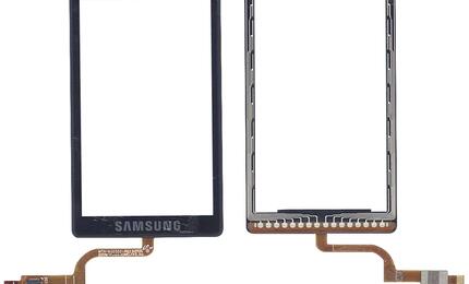 Тачскрин (Сенсорное стекло) для смартфона Samsung S8300 черный