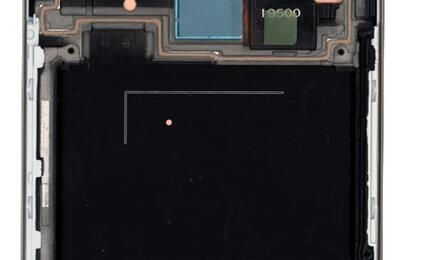 Матрица с тачскрином (модуль) для Samsung Galaxy S4 GT-I9500 черный с рамкой - фото 2