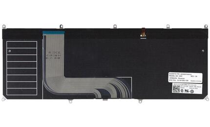 Клавиатура для ноутбука Dell Adamo (13) Black, RU - фото 3