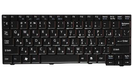 Клавиатура для ноутбука Sony Vaio (VPC-M) Black, RU - фото 2