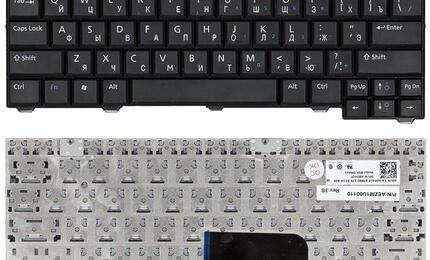 Клавиатура для ноутбука Dell Latitude (D2100) Black, RU