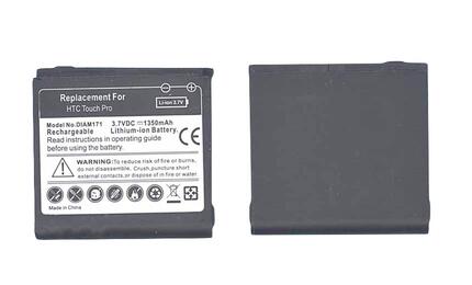 Аккумуляторная батарея для смартфона HTC DIAM171 3.7V Black 1350mAhr 5.0Wh
