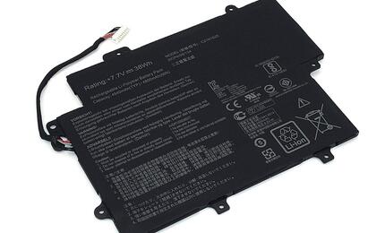 Аккумуляторная батарея для ноутбука Asus C21N1625 VivoBook Flip 12 TP203NA 7.7V/8.8V Black 4800mAh OEM