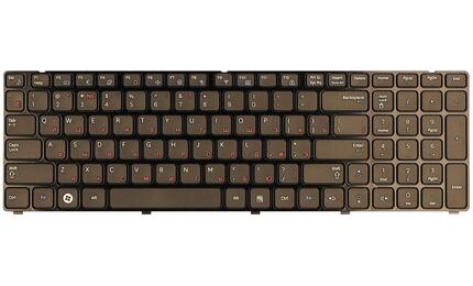 Клавиатура для ноутбука Samsung (R780) Black, (Black Frame), RU - фото 2