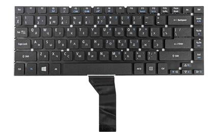 Клавиатура для ноутбука Acer Aspire (ES1-511) Black, (No Frame) RU