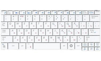 Клавиатура для ноутбука Samsung (Q68, Q70) White RU - фото 2