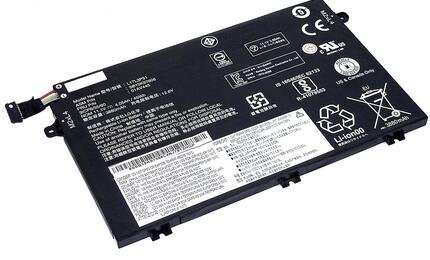 Аккумуляторная батарея для ноутбука Lenovo L17L3P52 ThinkPad E485 11.1V Black 4050mAh OEM Аккумуляторная батарея для ноутбука Lenovo L17L3P52 ThinkPad E485 11.1V Black 4050mAh OEM