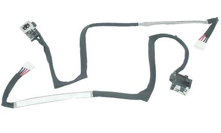 Разъем питания для ноутбука Toshiba Satellite M500, M505, M505D с кабелем HY-TO020