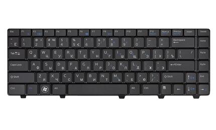 Клавиатура для ноутбука Dell Vostro (3300, 3400, 3500) Black, Light, RU - фото 2