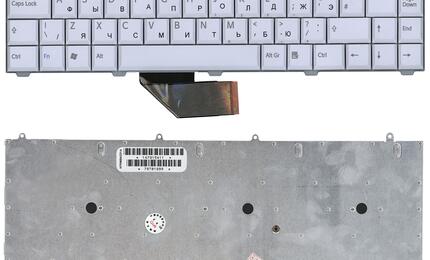 Клавиатура для ноутбука Sony Vaio (VGN-FS) White, RU